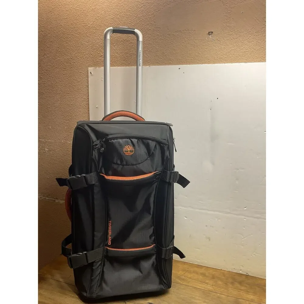 Timberland Twin Mountain Rolling Wheeled Upright Carry-On Duffle Suitcase